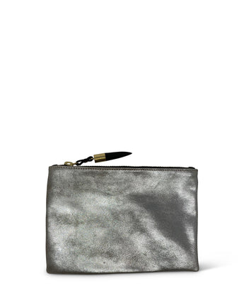 Kempton Leather Metallic Small Pouch