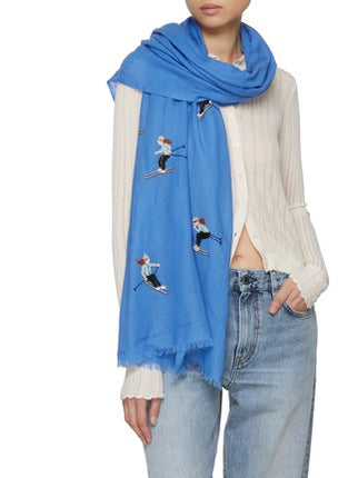 Cashmere Ski Girls Scarf