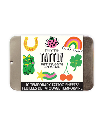 Tattly Temporary Tattoo Tiny Tins