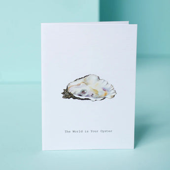 TokyoMilk The World is Your Oyster Greeting Card