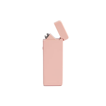 The USB Lighter Company Double Arc Pocket Lighter in Matte Pink