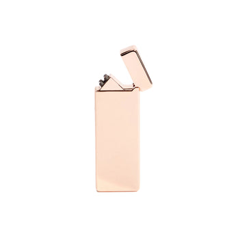 The USB Lighter Company Double Arc Pocket Lighter in Rose Gold