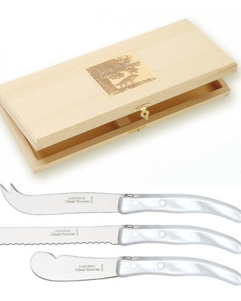 Claude Dozorme Laguiole 3-piece Knife Set