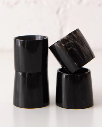 Harkiss Design Horn Napkin Rings • Set of 4