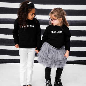 Love Bubby Long Sleeved Sweatshirt Black • Fearless