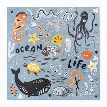 Wee Gallery Floor Puzzle • Ocean Life