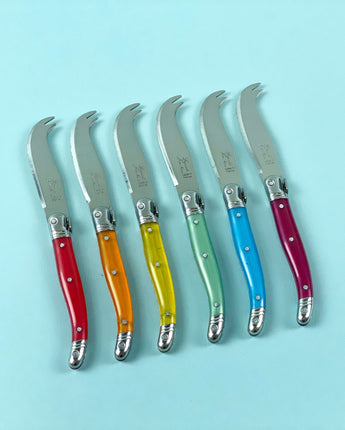 Laguiole Mini Fork-Tipped Cheese Knife
