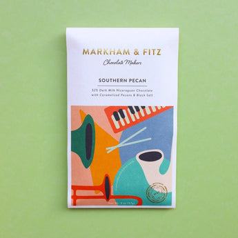 Markham & Fitz Southern Pecan Craft Chocolate Bar