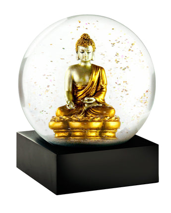 Mini Gold Buddha Snow Globe