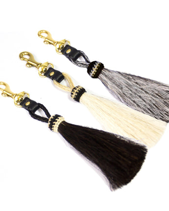 Kempton & Co. Horse Hair Tassel Clip • 3 colors