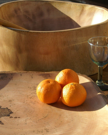 Be Home Decor Kiln Mango Wood Bowl, Extra Large