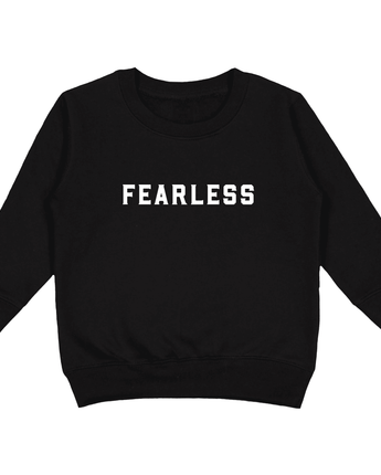 Love Bubby Long Sleeved Sweatshirt Black • Fearless