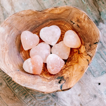 Sugarboo & Co. Natural Himalayan Salt Heart-Shaped Stone