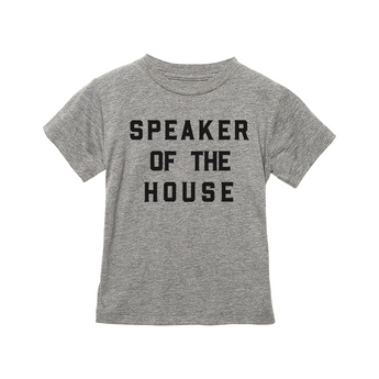 Love Bubby Short Sleeve Kids' T-Shirt • Speaker of the House