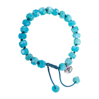 Joseph Brooks Amazonite Bracelet • 8mm Rondelles