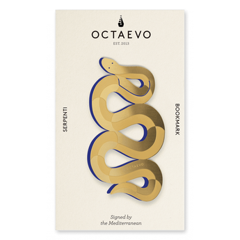Octaevo Serpenti Brass Bookmark