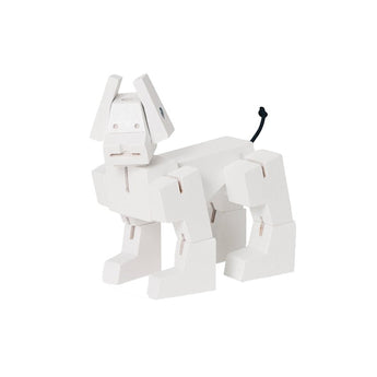 Areaware Milo Cubebot in White • 2 Sizes