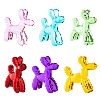 Interior Illusions Holiday Balloon Dog Ornaments • 6 Colors