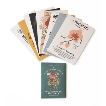 Follow The Sun Flower Astrology Card Sets