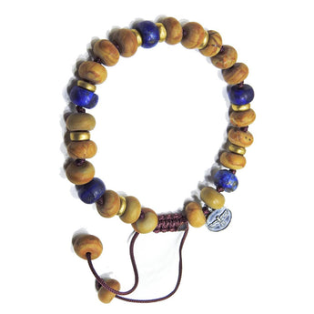 Joseph Brooks Jasper & Lapis Lazuli Bracelet