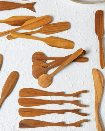 Be Home Decor Teak Twig Spreaders, Set of 4